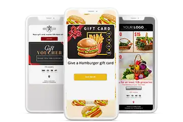 Verschillende digitale regular coupons in smartphones