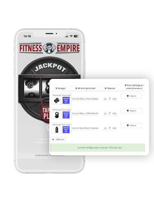 Digital validation with POS scanner.