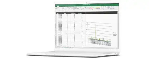 Lista de remarketing de Cupons Digitais extraída para uma planilha do Excel.